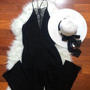 Black jumpsuit